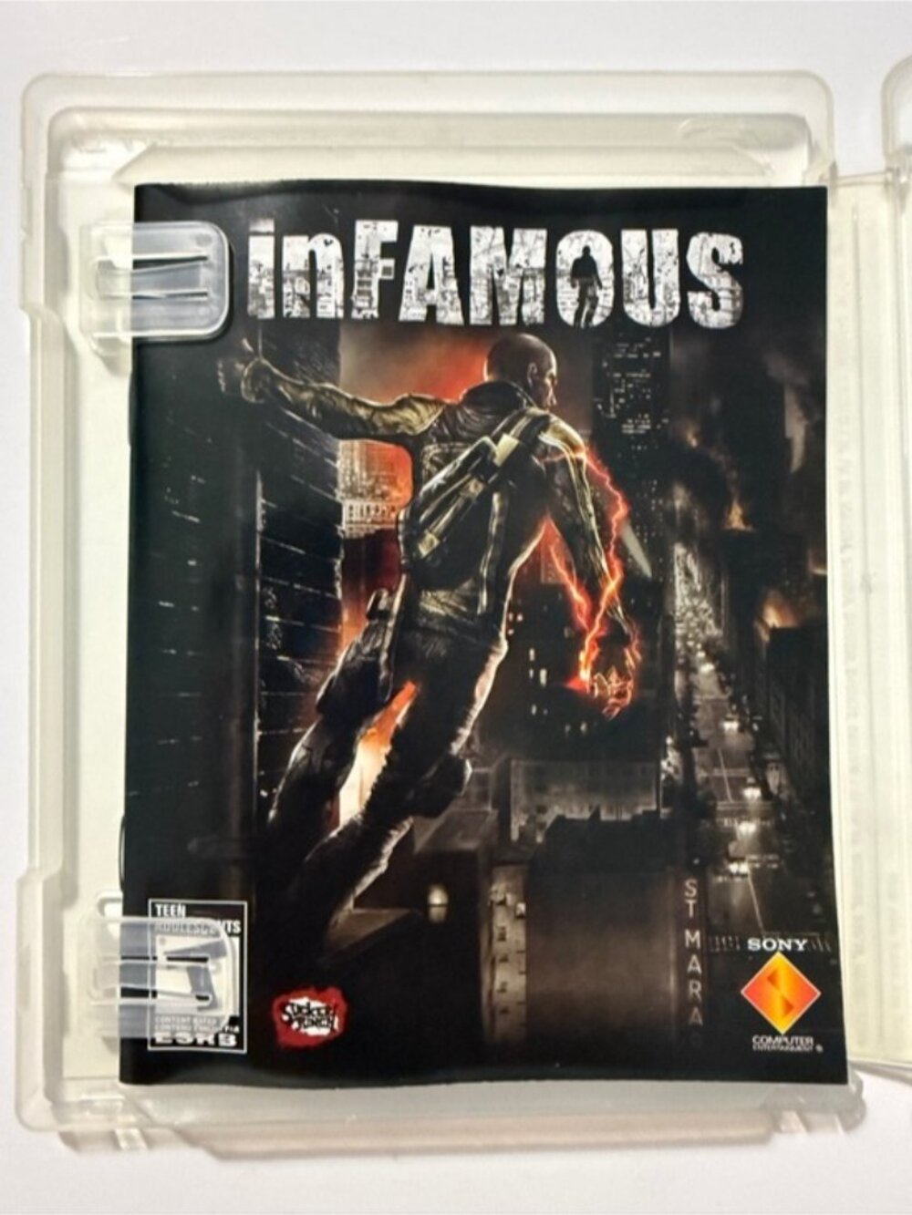inFAMOUS PS3 Game Complete CIB PlayStation 3 Tested Working - Picture 7 of 7